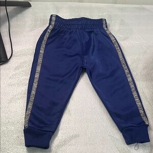 Stylish Kids' Navy Joggers with Gray Accents